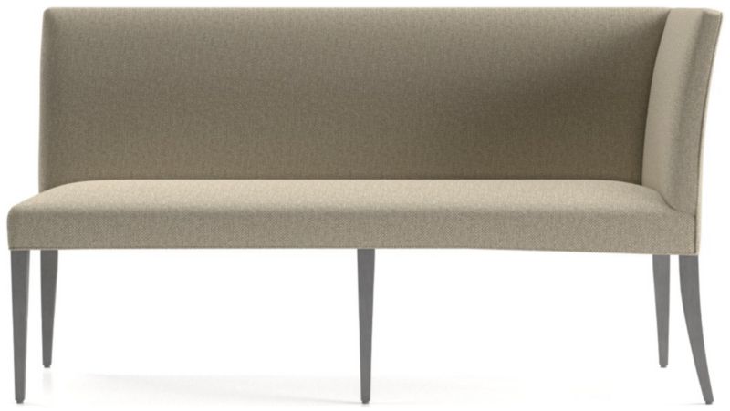 Miles Right Facing Return Banquette Bench Crate And Barrel Canada