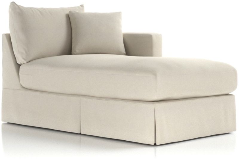 Slipcover Only For Willow Modern Slipcovered Right Arm Chaise