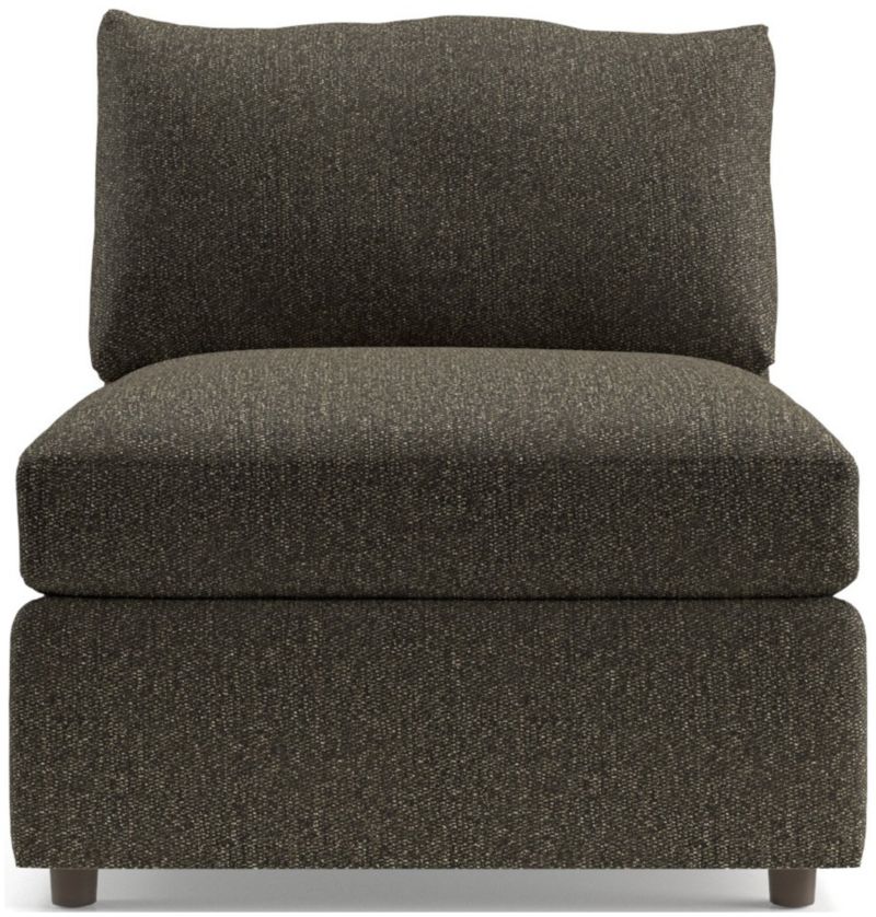 Lounge II Petite 32" Armless Chair + Reviews Crate and Barrel