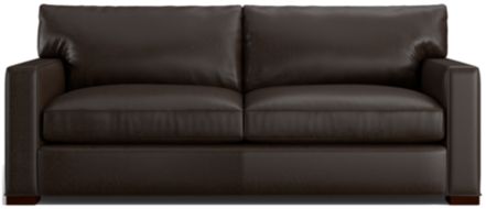 Axis II Leather 2-Seat Sofa shown in Libby, Espresso