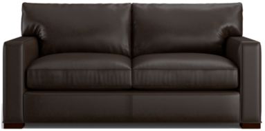 Axis II Leather Full Sleeper Sofa shown in Libby, Espresso
