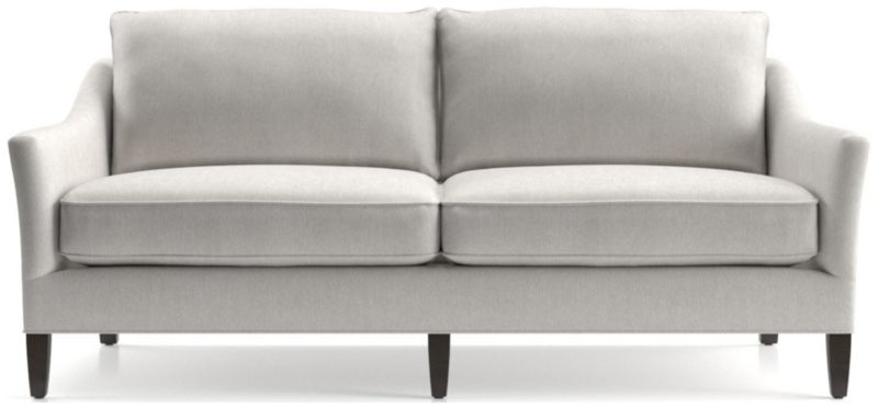 Keely Apartment Sofa + Reviews Crate and Barrel