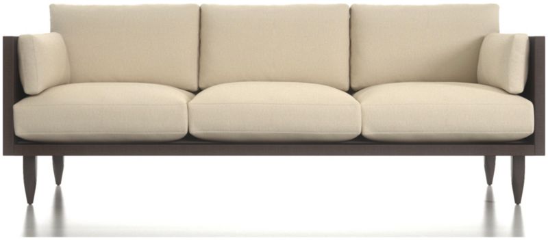 Wooden Sofas Crate And Barrel
