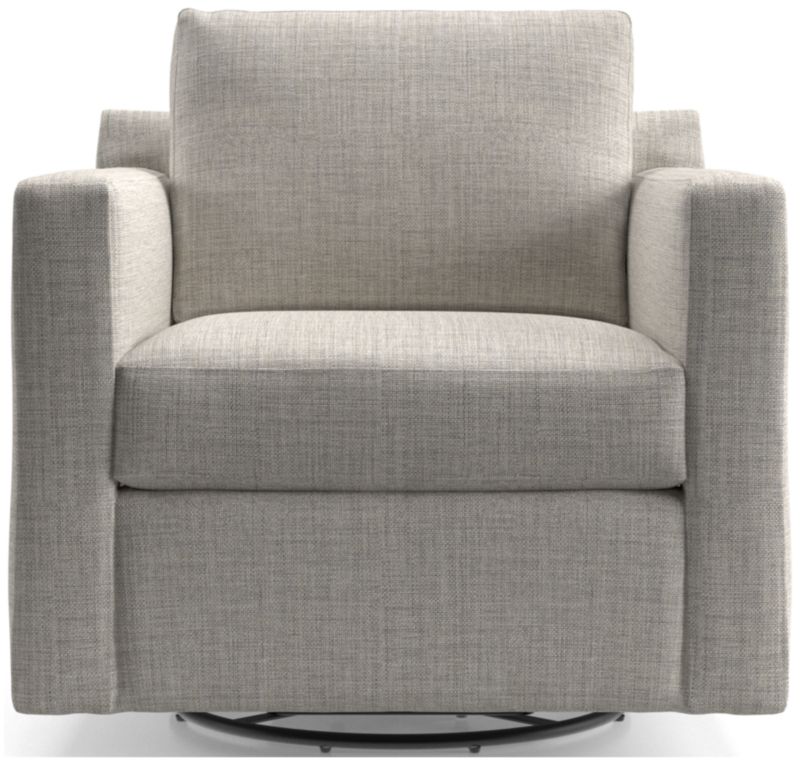 Barrett Track Arm Swivel Chair Reviews Crate And Barrel