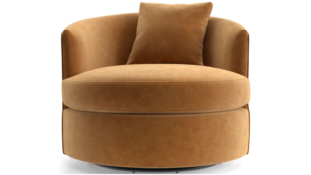 Tillie Swivel Chair Crate and Barrel