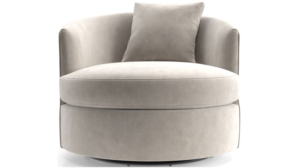 Tillie Swivel Chair | Crate and Barrel