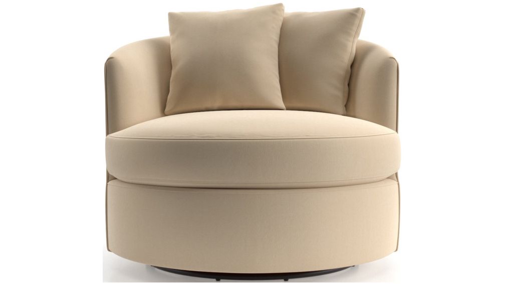 Tillie Swivel Chair Crate and Barrel