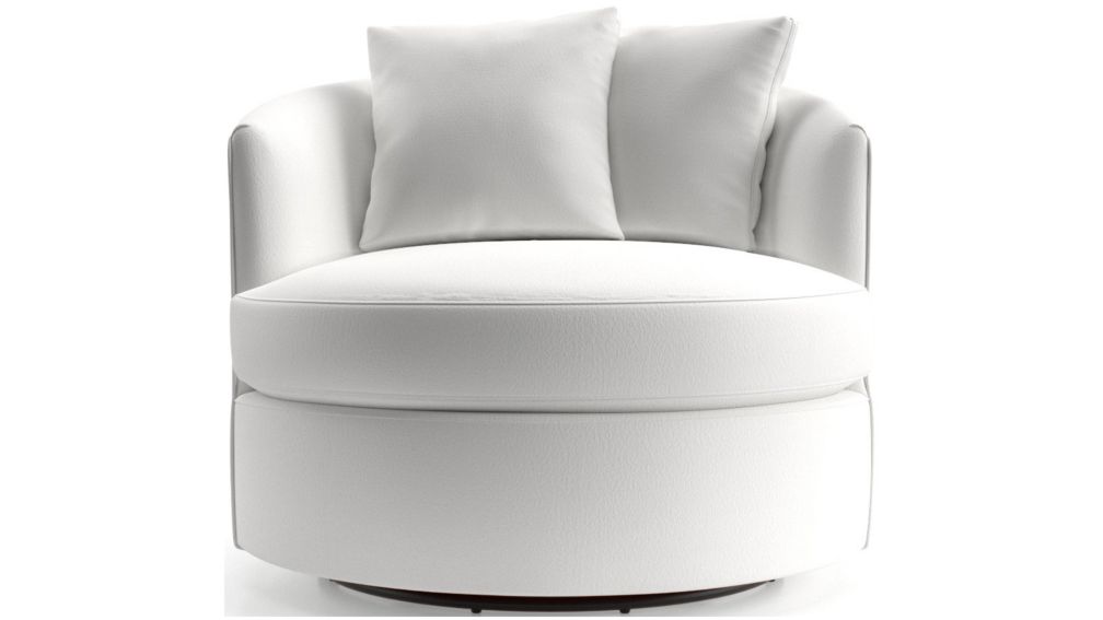 Tillie Swivel Chair | Crate and Barrel
