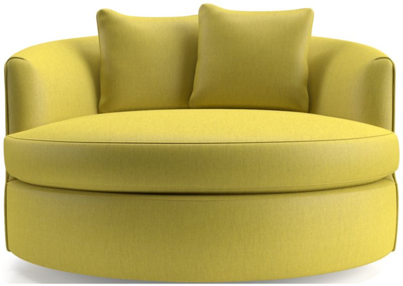 Large Tillie Outdoor Swivel Chair Reviews Crate And Barrel