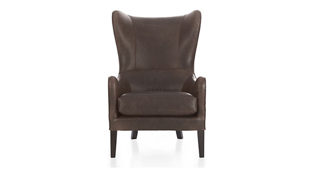 Garbo Leather Wingback Chair Garbo Leather Wingback Chair