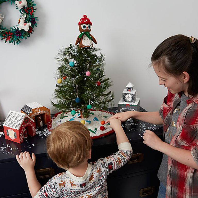 baby themed christmas tree